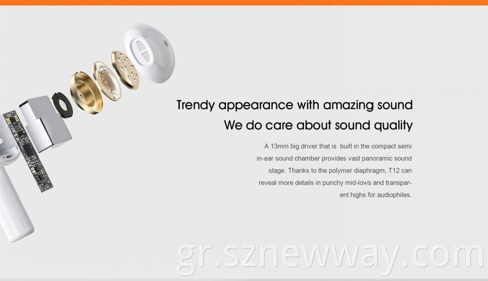 Qcy T12 Wireless Earphone